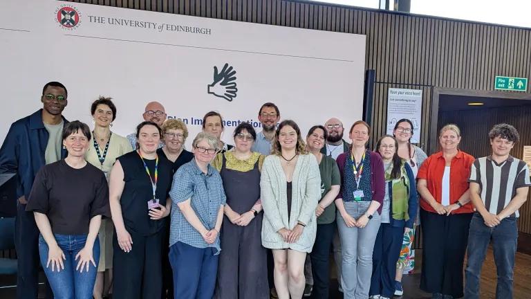 Members of the BSL Implementation Group 2024-2030 posing for a photo, June 2026